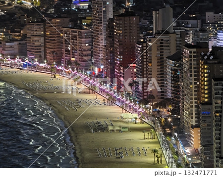 luminous skyline with diverse architecture reflected in tranquil waters during lively nocturnal luminous skyline with diverse architecture reflected in tranquil waters during lively nocturnal 132471771