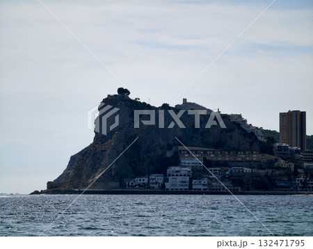 luminous skyline with diverse architecture reflected in tranquil waters during lively nocturnal 132471795