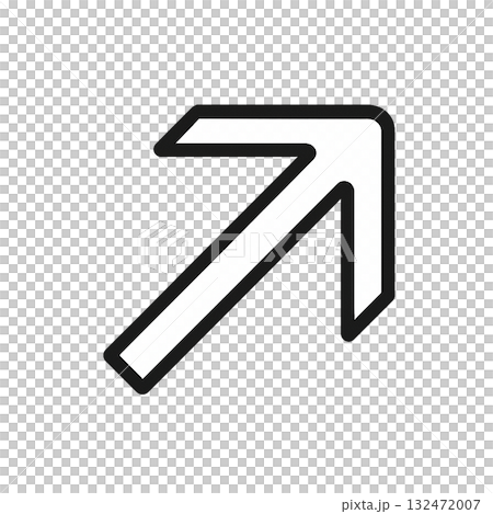 簡單的黑色箭頭圖示、單調的黑色箭頭標記、時尚的黑色方向標誌 簡單的黑色箭頭圖示、單調的黑色箭頭標記、時尚的黑色方向標誌 132472007