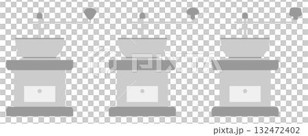 咖啡研磨機（研磨器）3件組（塗裝） 132472402