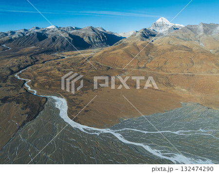 Mount Kailash landscape in tibet, China 132474290