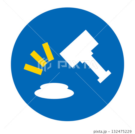 オークションのイメージアイコンイラスト 132475229