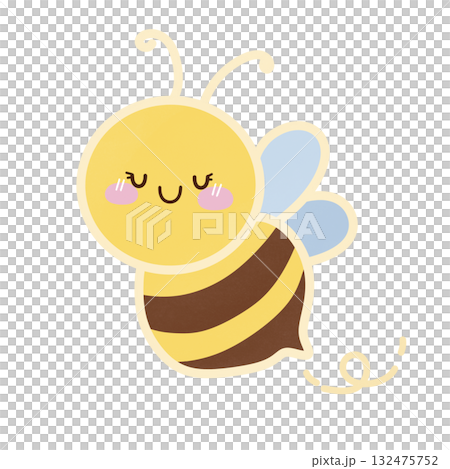 Cute bee 132475752