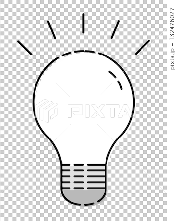 Stylish light bulb icon idea inspiration image Stylish light bulb icon idea inspiration image 132476027