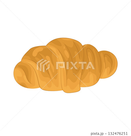 Illustration of croissant Illustration of croissant 132476251