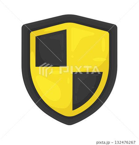 Illustration of shield Illustration of shield 132476267