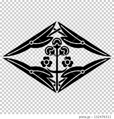 This is the family crest of the Nagato family. 132476311
