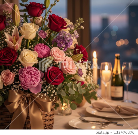 花のある風景 花のある風景 132476376