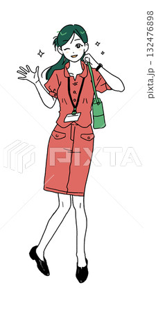 働く女性 働く女性 132476898