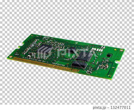 Precision electronic circuit board | No background, transparent PNG, copy space Precision electronic circuit board | No background, transparent PNG, copy space 132477011