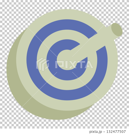 上から見た独楽のお正月イラスト 上から見た独楽のお正月イラスト 132477507