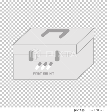 可愛急救箱的插圖 132478325