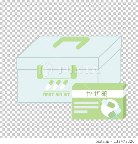 可愛急救箱的插圖 可愛急救箱的插圖 132478326
