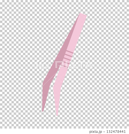 ピンセットのイラスト ピンセットのイラスト 132478441