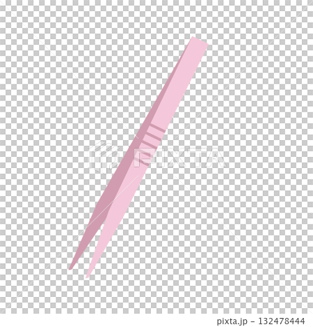 ピンセットのイラスト ピンセットのイラスト 132478444