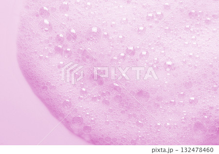 The texture of detergent foam or shampoo or shaving gel. Cosmetic skin care product. 132478460