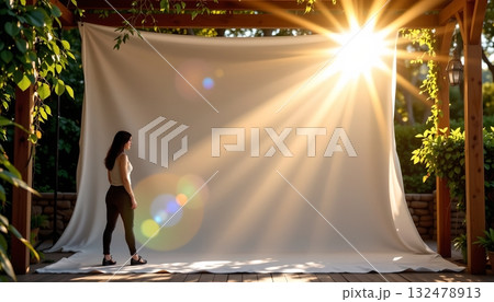 Two contrasting views of water one, an expansive body of deep blue water with small ripples, offering an up close perspective Two contrasting views of water one, an expansive body of deep blue water with small ripples, offering an up close perspective 132478913