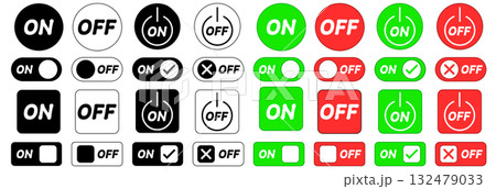 大文字ON/OFFスイッチセット 大文字ON/OFFスイッチセット 132479033