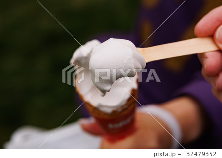 下北ワインのソフトクリーム（青森県） 132479352