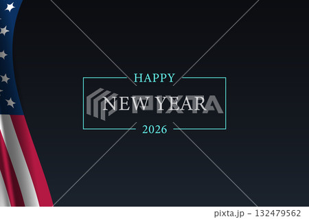 Celebrating 2026 A Vibrant New Year Illustration Celebrating 2026 A Vibrant New Year Illustration 132479562
