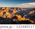 グランドキャニオンの夕日 132480517