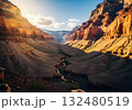 グランドキャニオンの夕日 132480519