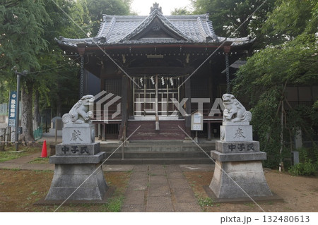 大田区　堤方神社 132480613