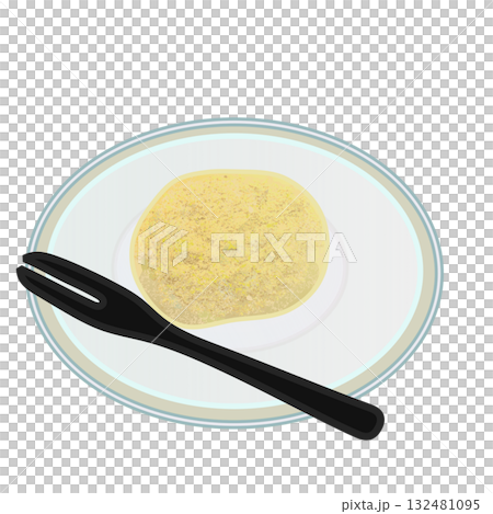 盤中的黃豆粉 盤中的黃豆粉 132481095