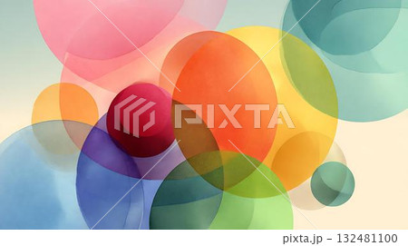 set of blue abstract backgrounds 132481100