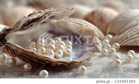 shells on the market 132481303