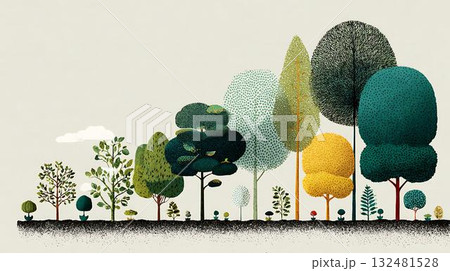 silhouette of family at sunset 132481528