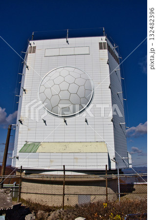 釜伏山山頂のj/FPS-5B警戒監視レーダー（ガメラレーダー）　青森県むつ市 132482396