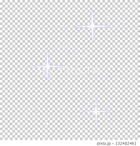 薄い青色のキラキラと光るエフェクト 132482461
