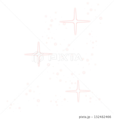 ピンク色のキラキラと光るエフェクト ピンク色のキラキラと光るエフェクト 132482466