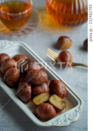 栗の渋皮煮｜シロップ香る上品なデザート 132482783