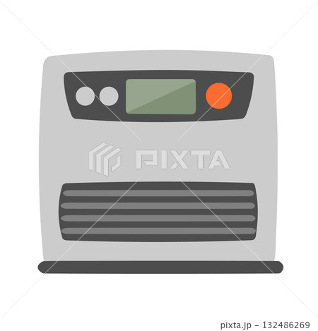 ガスファンヒーター イラスト ガスファンヒーター イラスト 132486269