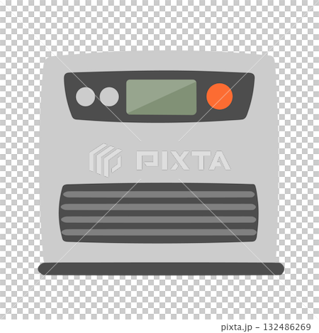 ガスファンヒーター イラスト ガスファンヒーター イラスト 132486269