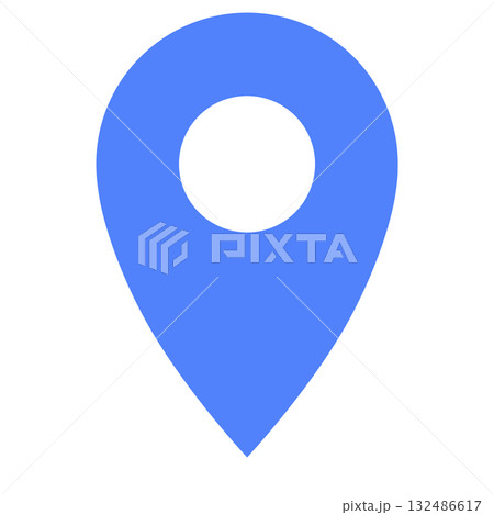 マップピン　イラスト素材 132486617