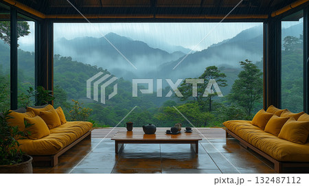 自然の中にあるお洒落な宿泊施設 132487112