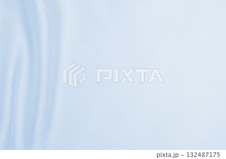 Smooth elegant blue silk or satin luxury cloth texture as abstract background. Luxurious background design Smooth elegant blue silk or satin luxury cloth texture as abstract background. Luxurious background design 132487175
