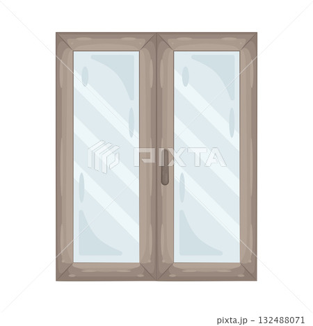 Illustration of window Illustration of window 132488071