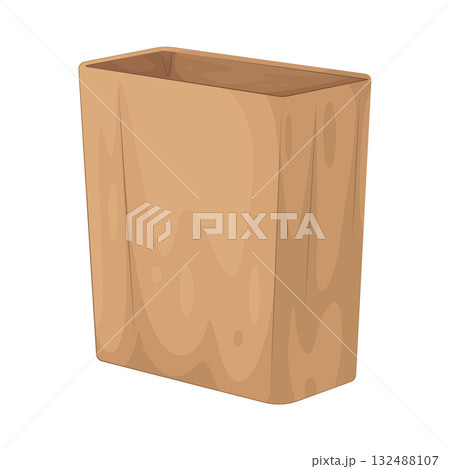 Illustration of laundry basket 132488107