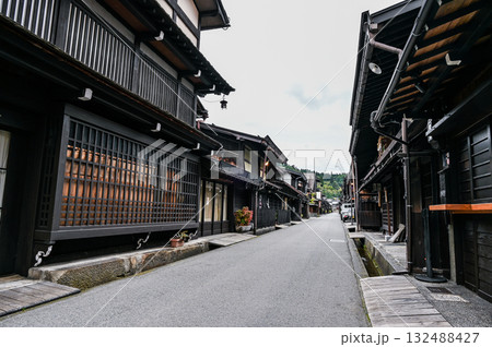 岐阜県飛騨高山の古い街並み 岐阜県飛騨高山の古い街並み 132488427