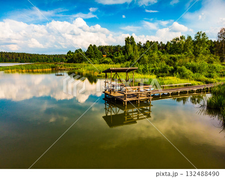 Lake at summer Masuria, Poland Lake at summer Masuria, Poland 132488490