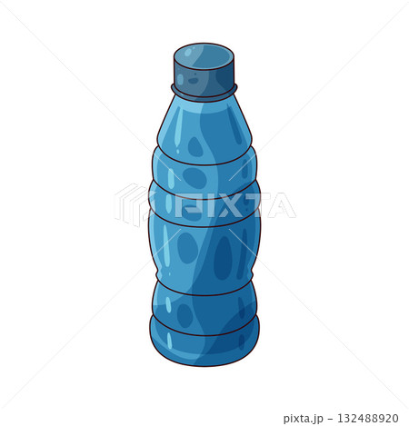 illustration of Plastic Bottle 132488920