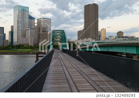 晴海橋梁　遊歩道　旧晴海鉄道橋　2025年9月 132489293