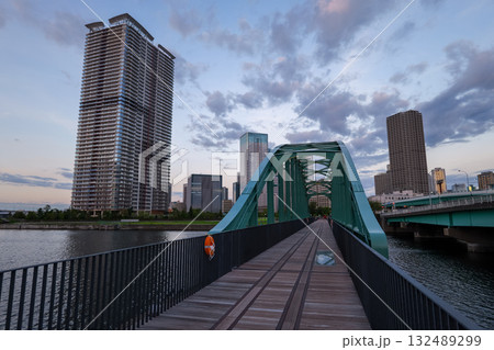 晴海橋梁 遊歩道 旧晴海鉄道橋 2025年9月 晴海橋梁 遊歩道 旧晴海鉄道橋 2025年9月 132489299