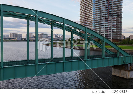 晴海橋梁 遊歩道 旧晴海鉄道橋 2025年9月 晴海橋梁 遊歩道 旧晴海鉄道橋 2025年9月 132489322
