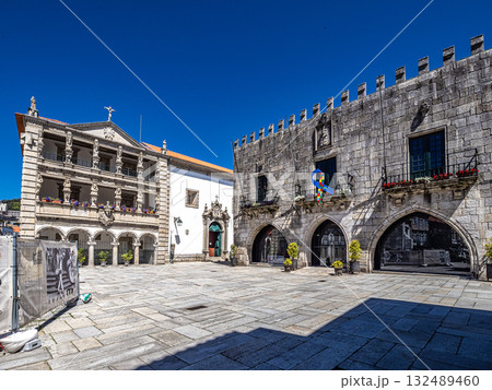 25 de April monument at Freedom Square, Viana do Castelo, Minho, Portugal. 132489460