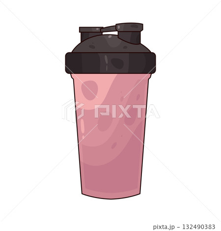 illustration of Protein Shake illustration of Protein Shake 132490383